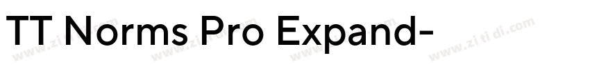 TT Norms Pro Expand字体转换 TT Norms Pro Expand字体转换